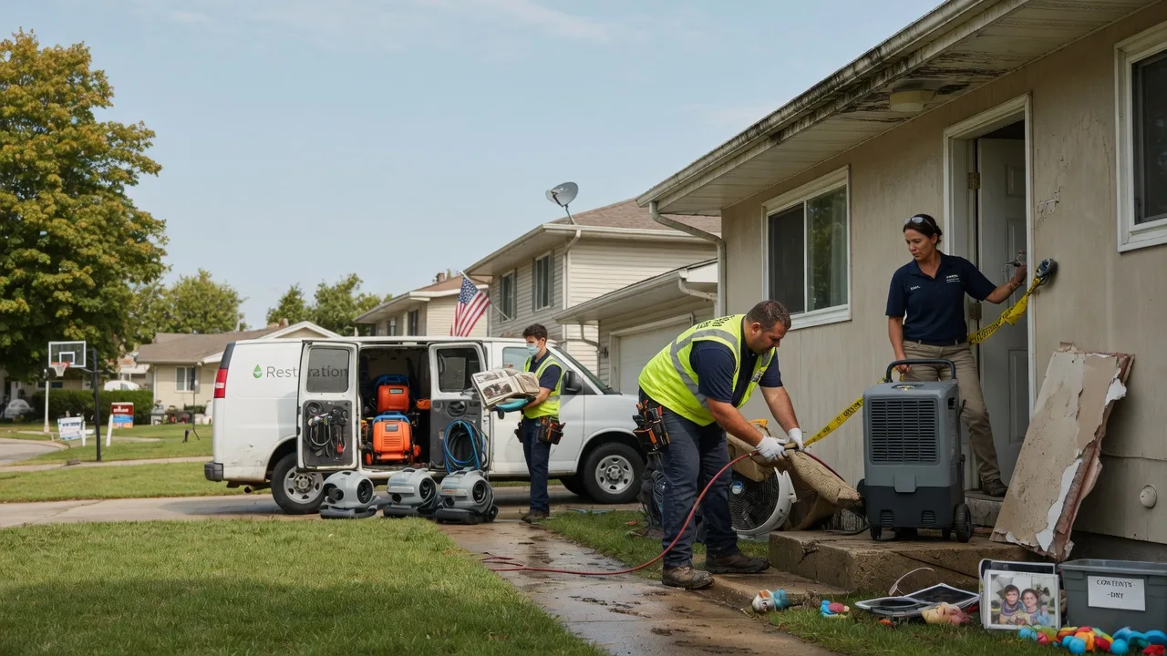 Water Damage Restoration in Pascoag, RI near me